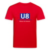 U8 - Unisex Bio T-Shirt - Rot