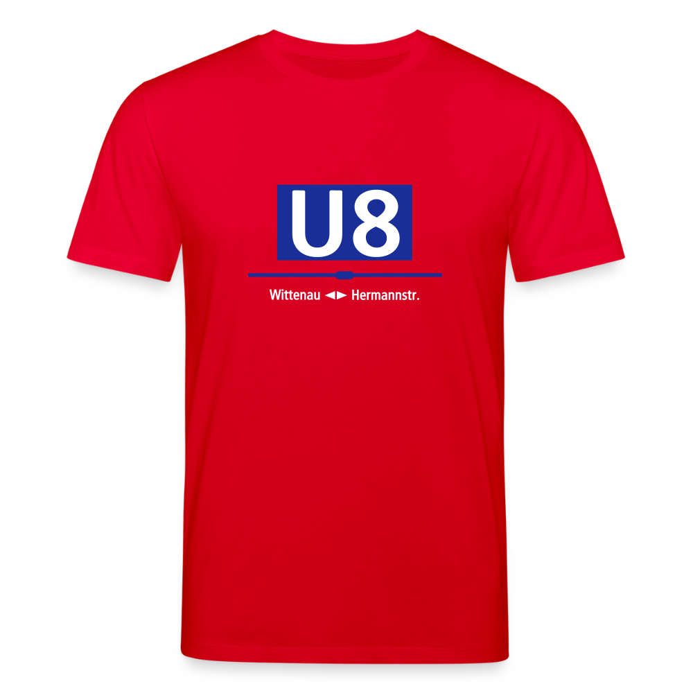 U8 - Unisex Bio T-Shirt - Rot