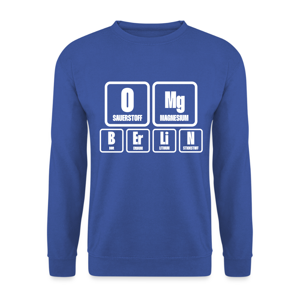 OMG Berlin - Unisex Pullover - Royalblau
