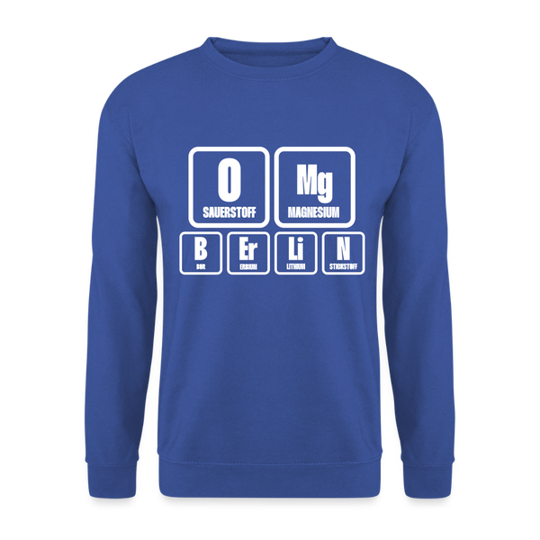 OMG Berlin - Unisex Pullover - Royalblau