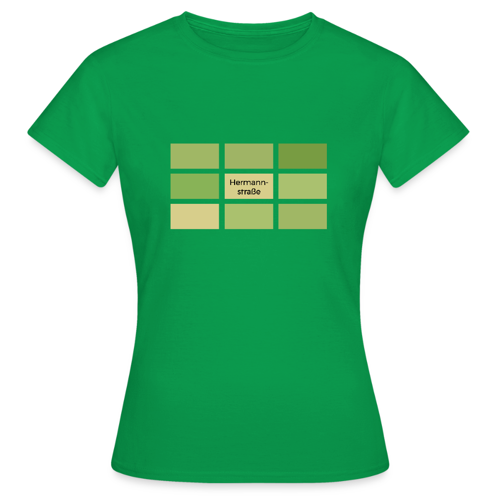 Hermanstrasse - Frauen Premium T-Shirt - Kelly Green