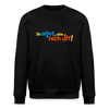 Jib allet, aba nich uff! - Unisex Bio Sweatshirt - Schwarz