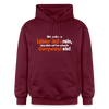 Würgt dir das Leben Chilis rein, lass dich auf 'ne scharfe Currywurst ein! - Hoodie - Maroon