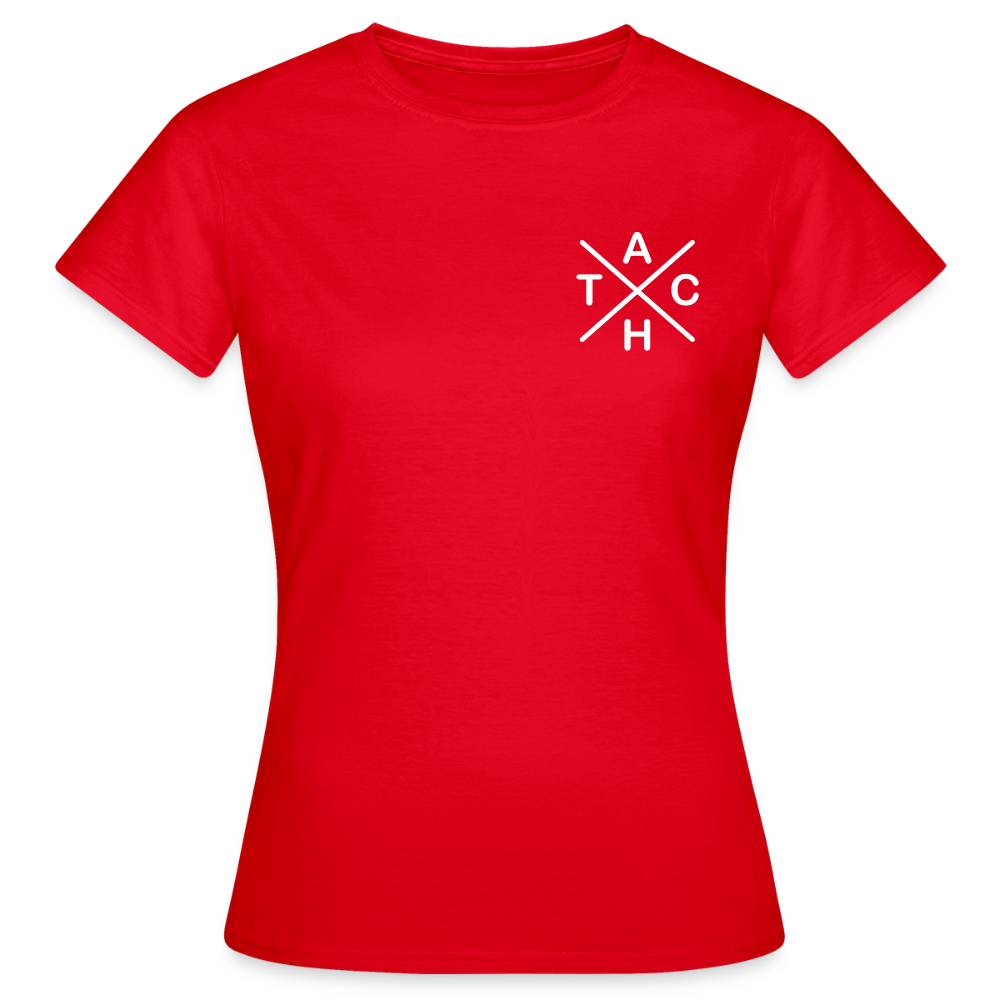 Tach X - Frauen Premium T-Shirt - Rot