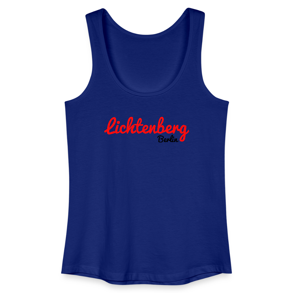 Lichtenberg Berlin - Frauen Bio Tank Top - Königsblau