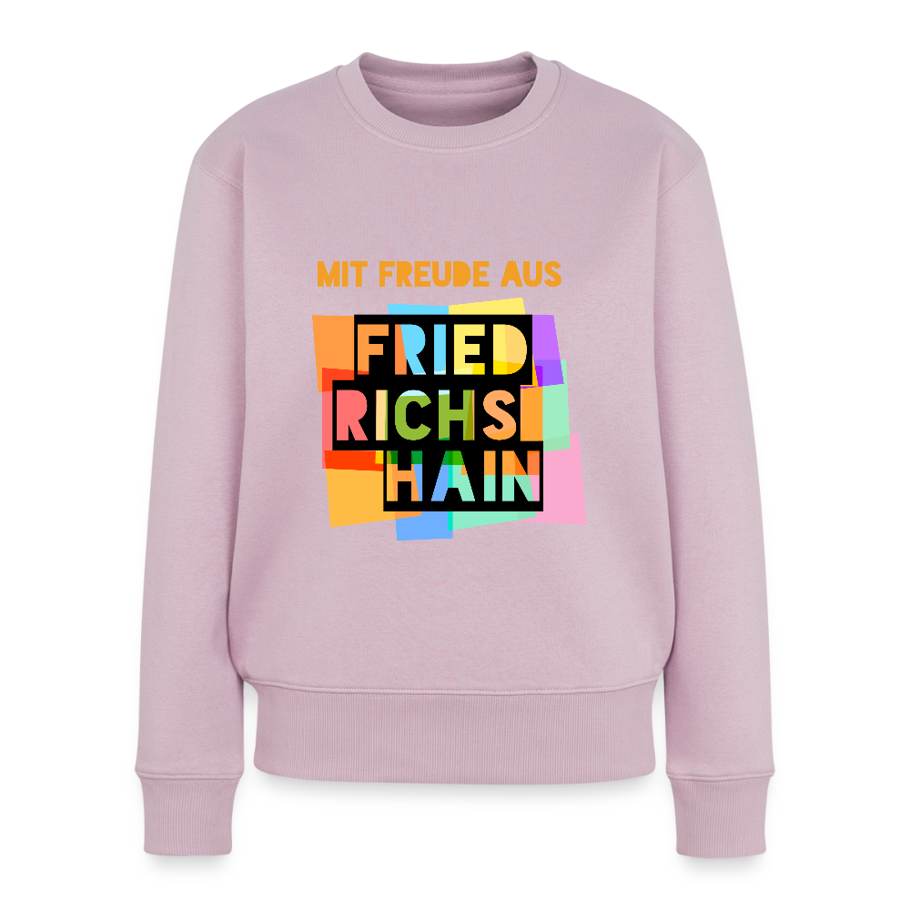 Freude aus Friedrichshain - Frauen Premium Pullover - Altrosa