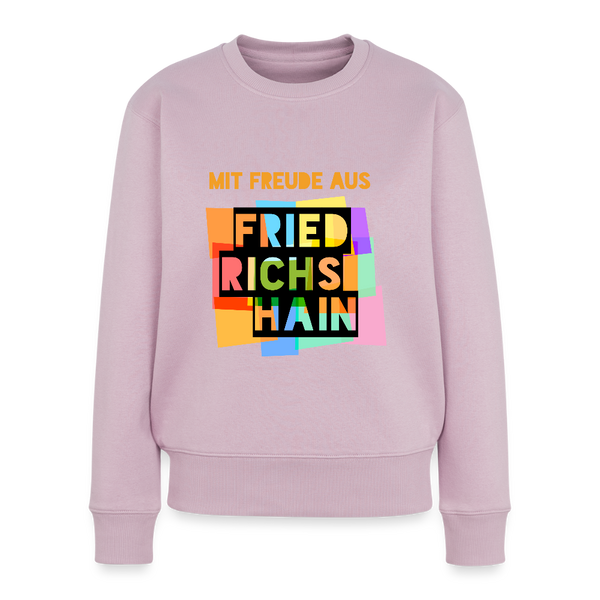 Freude aus Friedrichshain - Frauen Premium Pullover - Altrosa