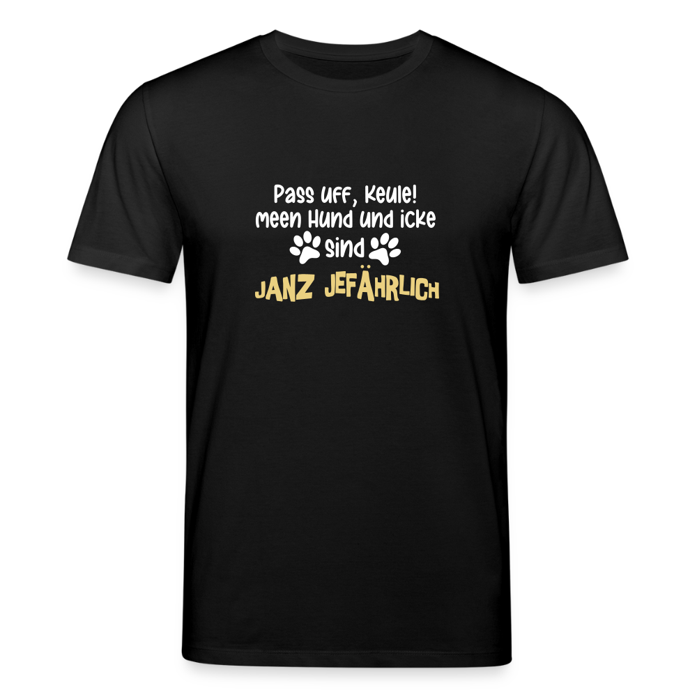 Janz Jefährlich - Unisex Bio T-Shirt - Schwarz