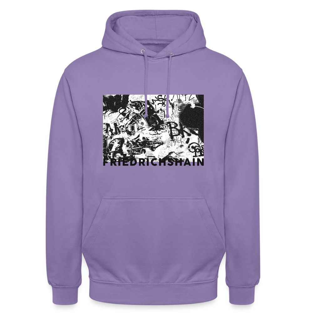 Friedrichshain Graffiti - Unisex Hoodie - Lavendel