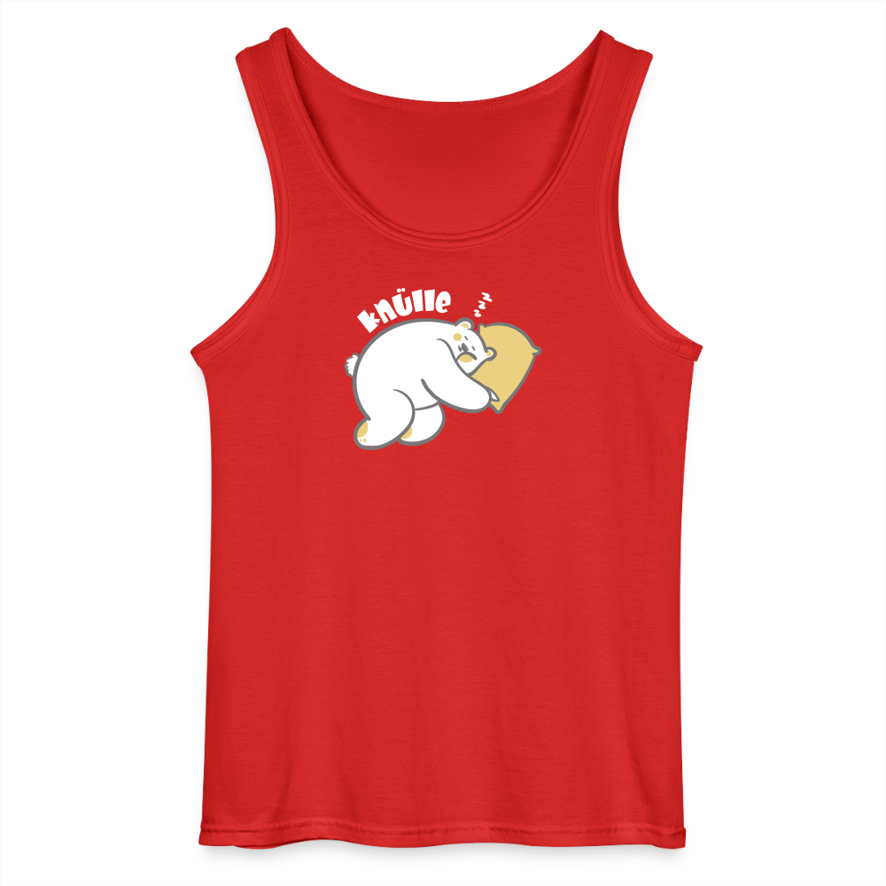 Knülle - Männer Tank Top - Rot