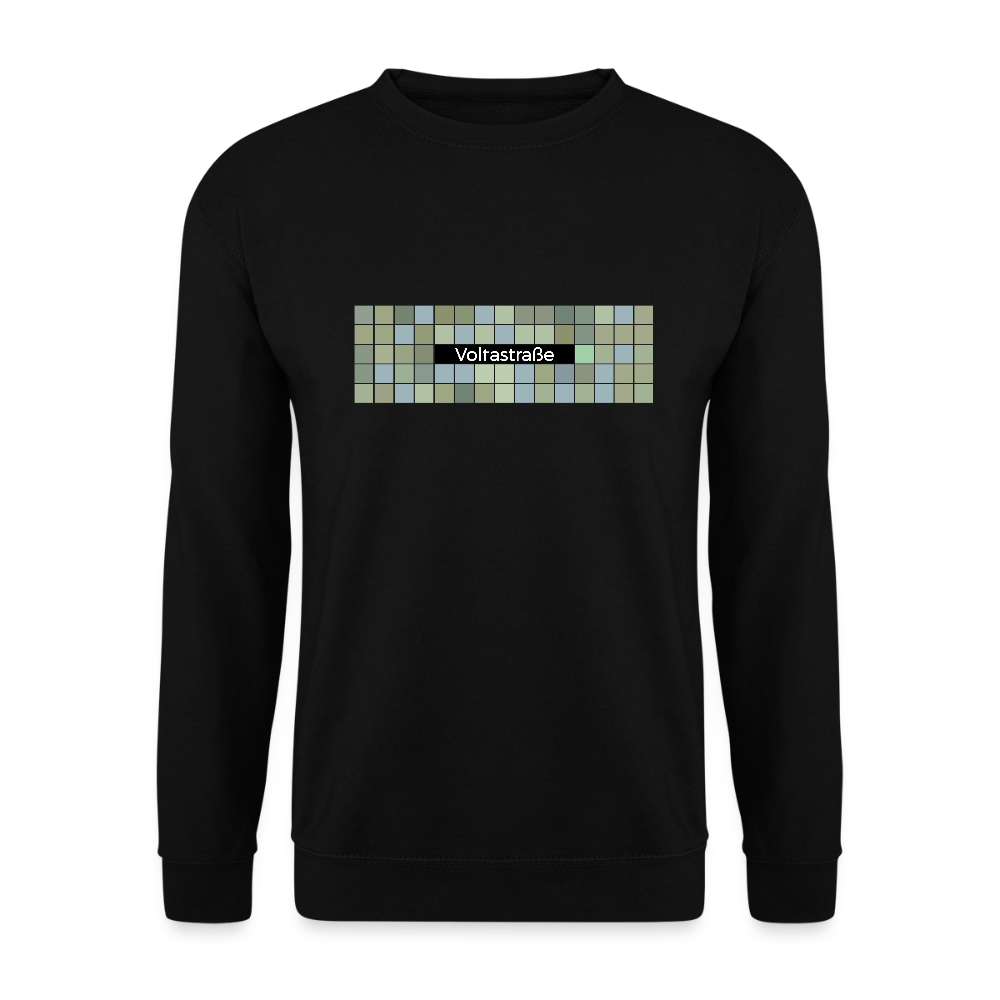 Voltastrasse - Unisex Pullover - Schwarz