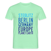 Steglitz Planet Earth - Männer Premium T-Shirt - Mintgrün