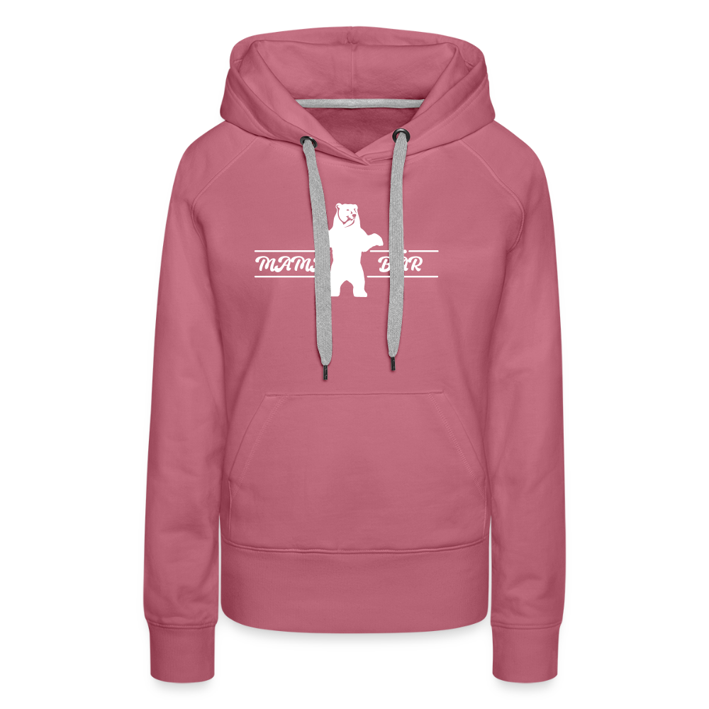 Mama Bär  - Frauen Premium Hoodie - Malve