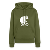 Fahrradbär - Frauen Premium Hoodie - Khaki