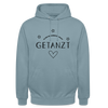 Getanzt in der Kreuzberger Nacht - Unisex Hoodie - Nebelblau