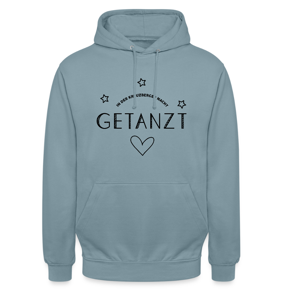 Getanzt in der Kreuzberger Nacht - Unisex Hoodie - Nebelblau