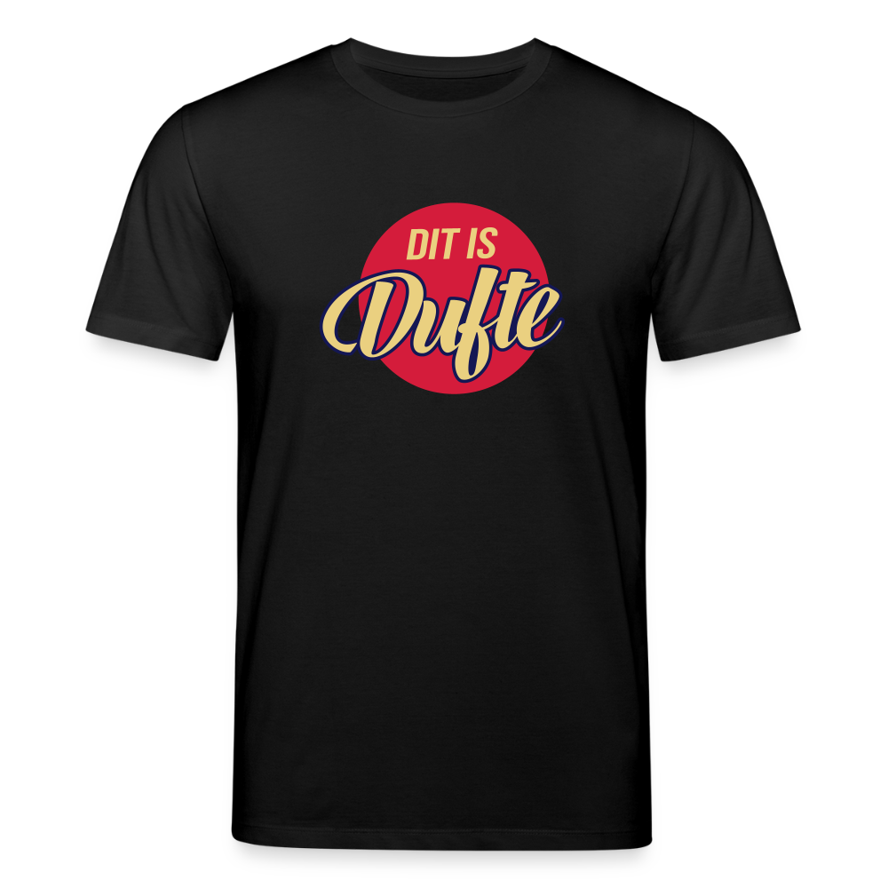 Dit Is Dufte - Unisex Bio T-Shirt - Schwarz