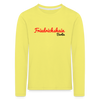 Friedrichshain Berlin - Kinder Langarmshirt - Gelb