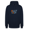 Allet Easy! - Unisex Hoodie - Navy