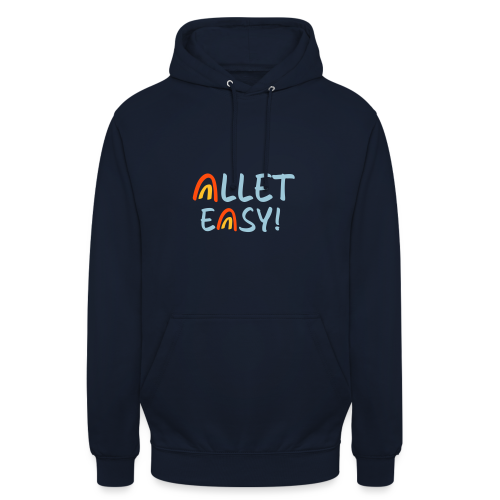 Allet Easy! - Unisex Hoodie - Navy