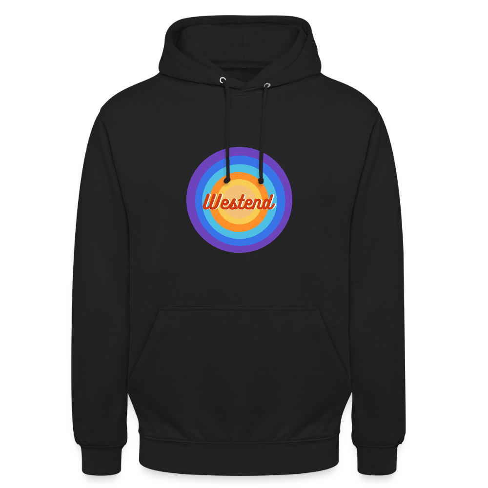 Westend Retro - Unisex Hoodie - Schwarz
