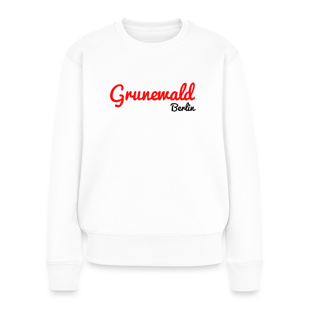 Grunewald Berlin - Frauen Premium Pullover - Weiß