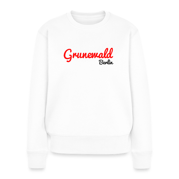 Grunewald Berlin - Frauen Premium Pullover - Weiß