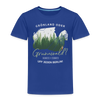 Grönland oder Grunewald - Kinder Premium T-Shirt - Königsblau