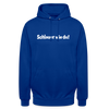 Schlauer wie du! - Unisex Hoodie - Royalblau