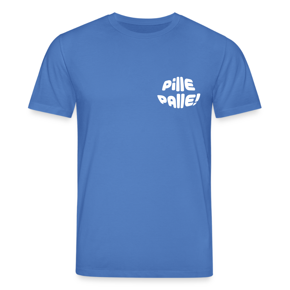 Pille Palle - Unisex Bio T-Shirt - Achtsames Blau