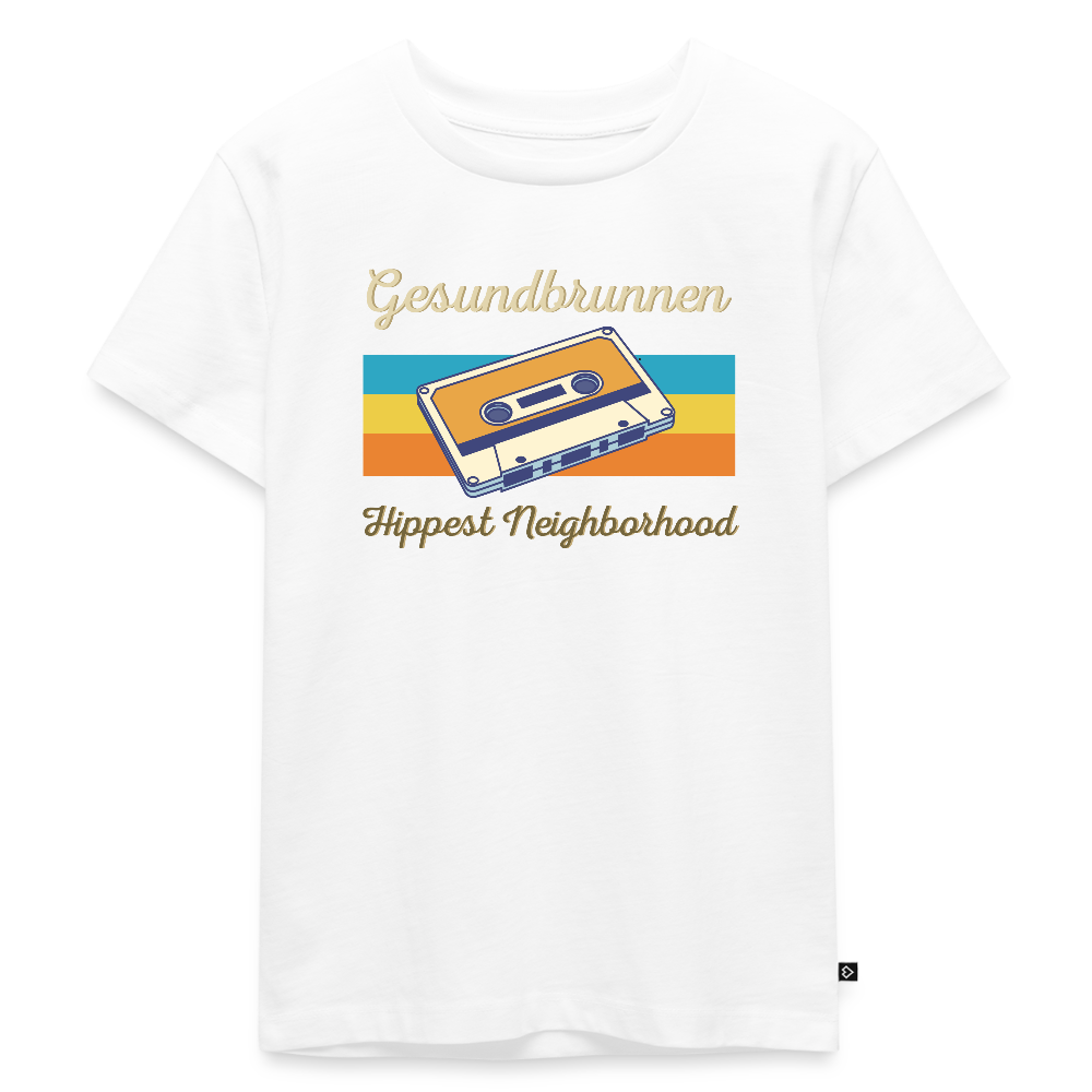 Gesundbrunnen Hippest Neighborhood - Kinder Premium T-Shirt - Weiß