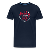 Liebe in der Luft! Berliner Luft! - Männer Premium T-Shirt - Navy