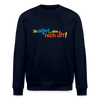Jib allet, aba nich uff! - Unisex Bio Sweatshirt - Navy