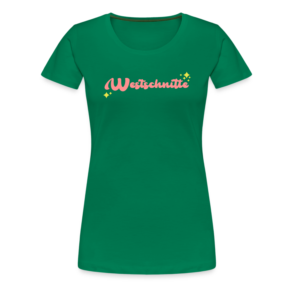 Westschnitte - Frauen Premium T-Shirt - Kelly Green