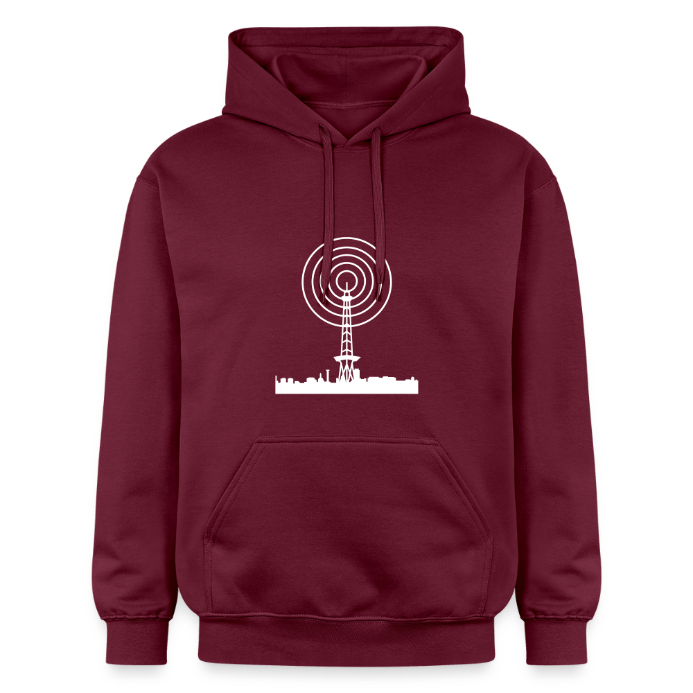 Funkturm im Fokus - Hoodie - Maroon
