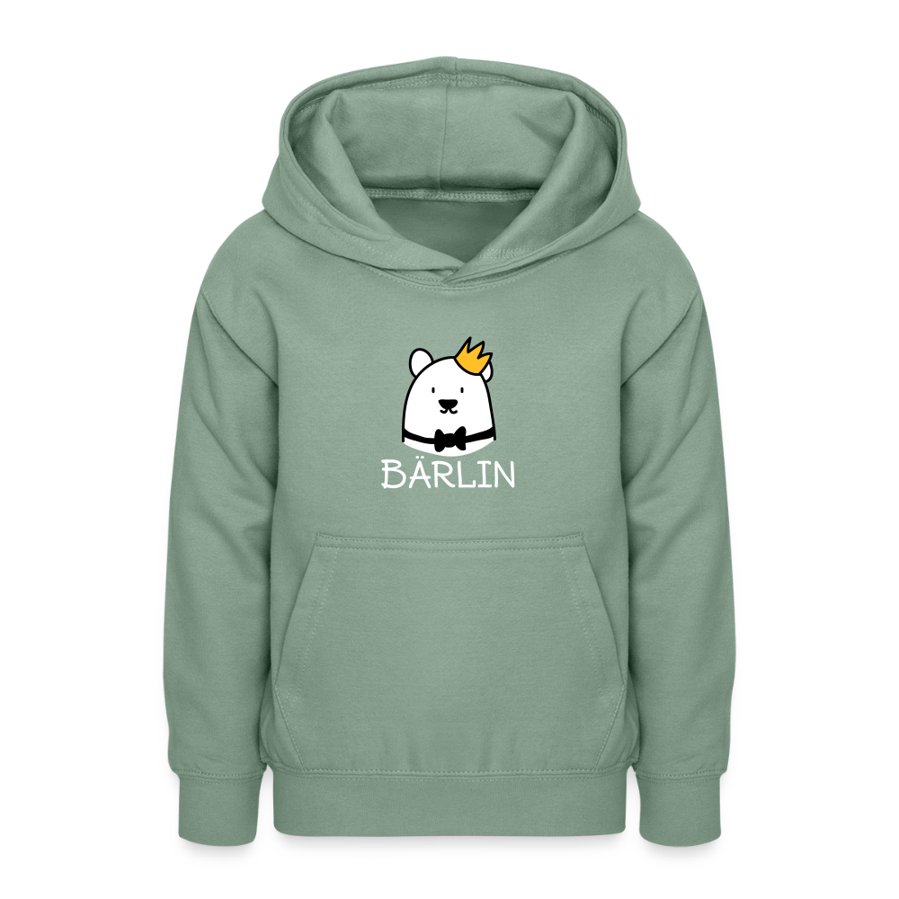 Bärlin - Teenager Hoodie - Graugrün