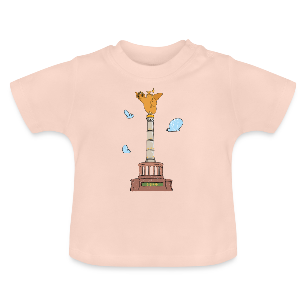 Gold Bär - Baby T-Shirt - Kristallrosa