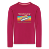 Reinickendorf  Hippest Neighborhood - Kinder Langarmshirt - dunkles Pink