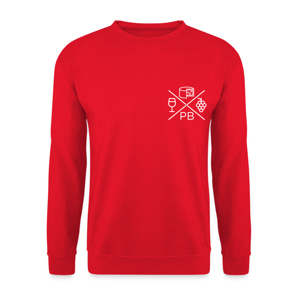 Prenzlauer Berg Kiez  - Unisex Pullover - Rot