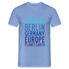 Steglitz Planet Earth - Männer Premium T-Shirt - carolina blue