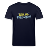 Tach, ihr Flitzpiepen! - Unisex Bio T-Shirt - Navy