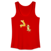 Nakedei - Frauen Bio Tank Top - Rot