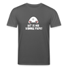 Dit is mir Schnurz Piepe - Unisex Bio T-Shirt - Anthrazit