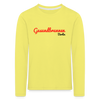 Gesundbrunnen Berlin - Kinder Langarmshirt - Gelb