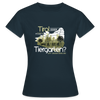 Tirol oder Tiergarten - Frauen Premium T-Shirt - Navy