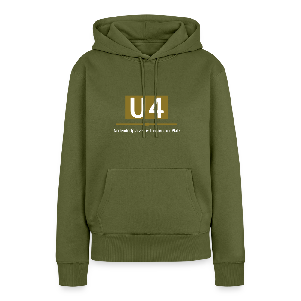 U4 - Frauen Premium Hoodie - Khaki