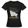 Prerow oder Prenzlberg - Frauen Premium T-Shirt - Schwarz