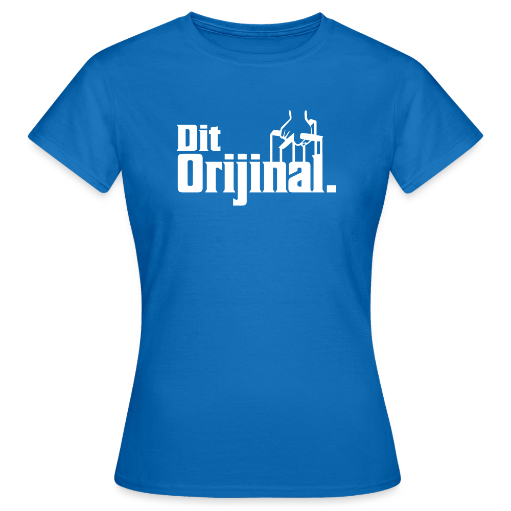 Dit Orijinal - Frauen Premium T-Shirt - Royalblau