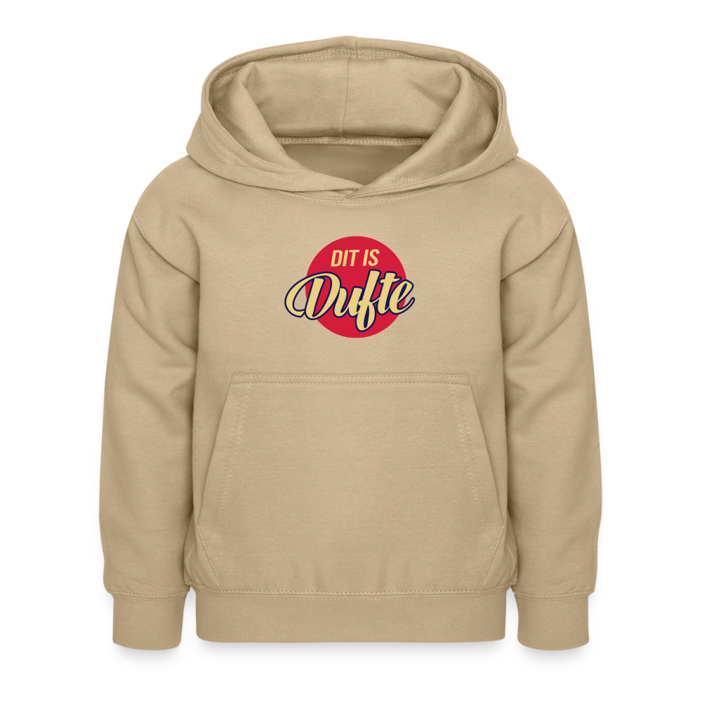 Dit Is Dufte - Kinder Hoodie - Sand