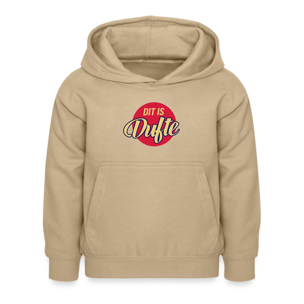 Dit Is Dufte - Kinder Hoodie - Sand